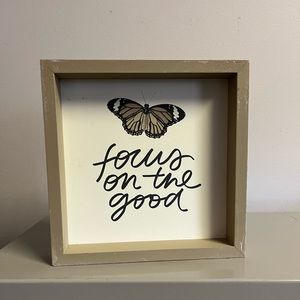 Focus on the good wall art